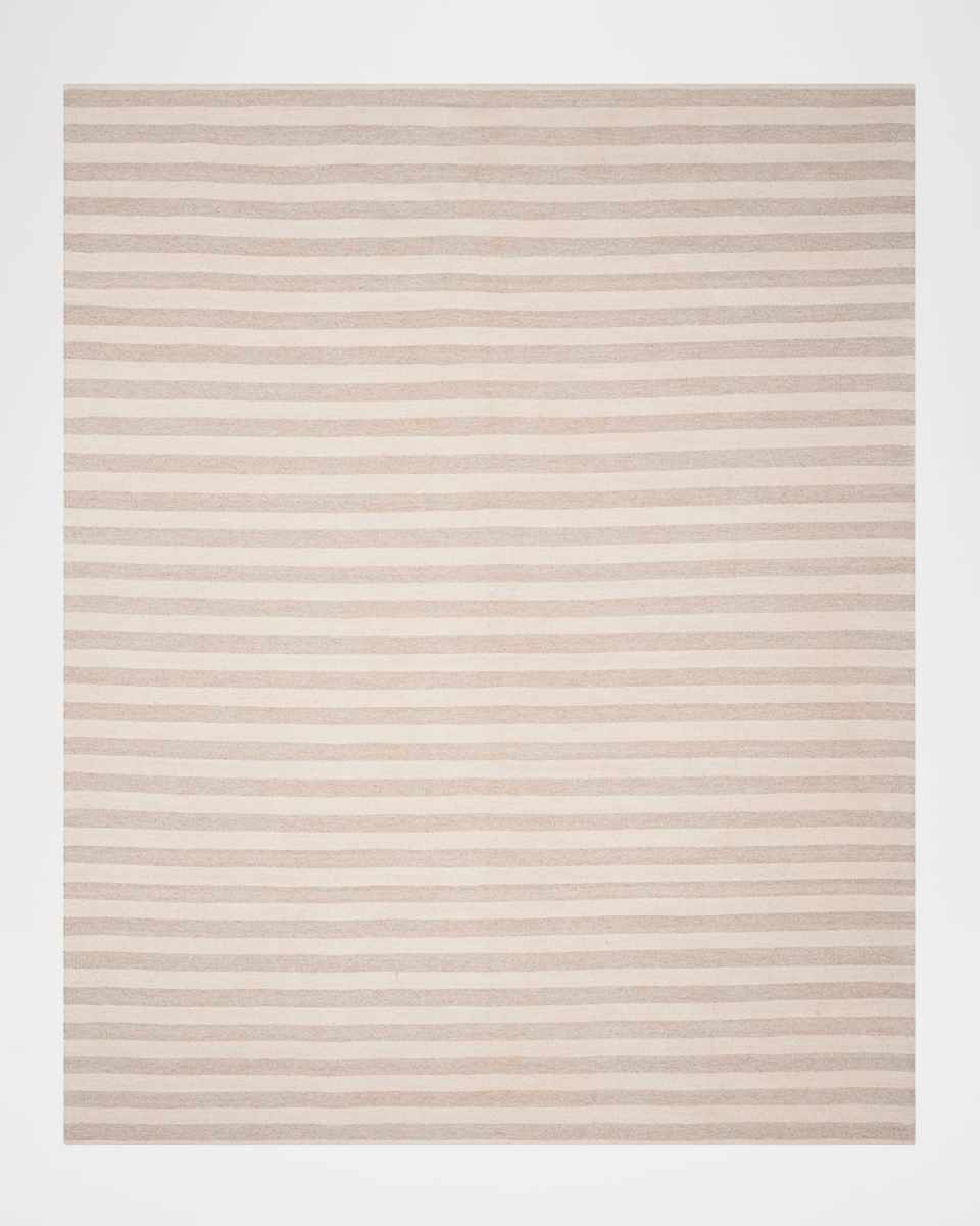 Celeste Stripe Hand-Woven Rug, 8' x 10'